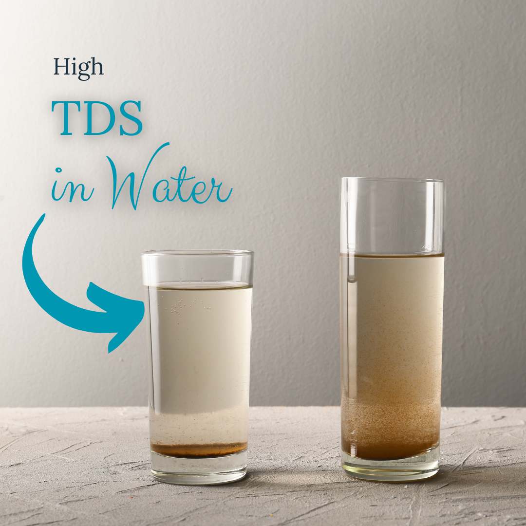 High TDS in the glass of Water