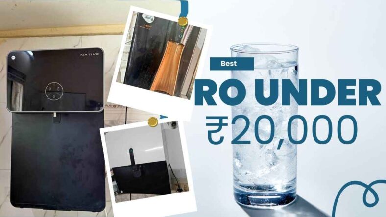 Best Water Purifiers Under ₹20,000