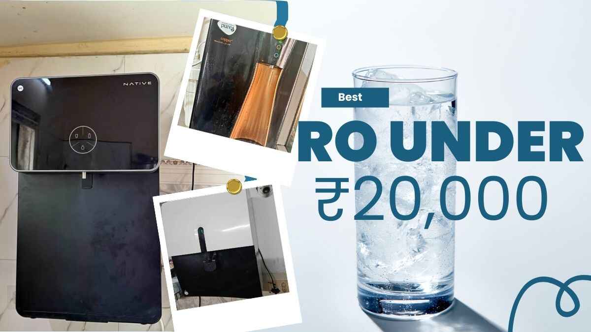 Best Water Purifiers Under ₹20,000